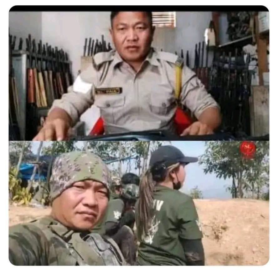 ‼️Big Drama in Churachandpur‼️
One Kuki Head Constable who was actively attacking #MeiteiCivilians along  with #KukiNarcoTerrorists were suspended by the SP of Ccpur Police today
This is #kukiWarCrimes ‼️
While Manipur Police Commandos including #Meitei , #Naga and #MeiteiPangals…