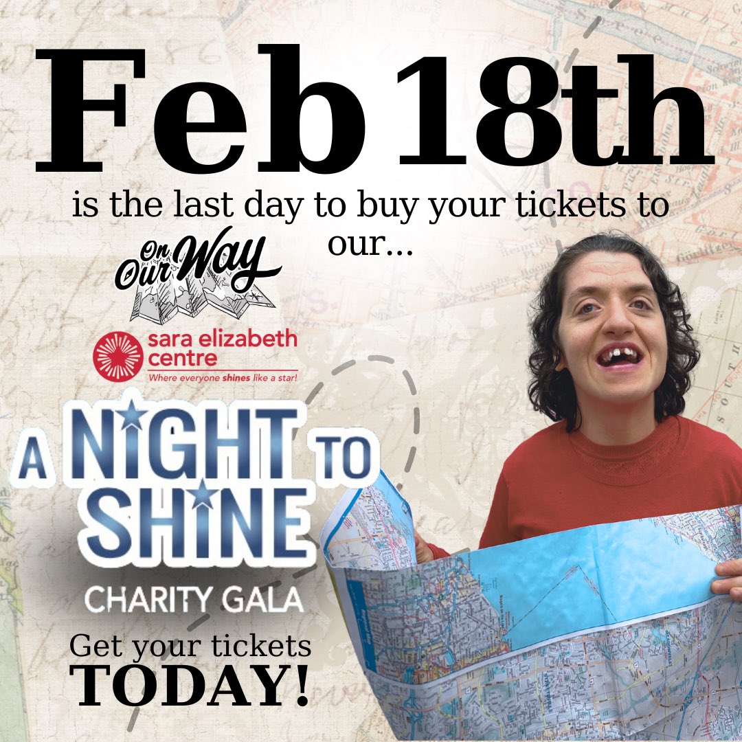 Only 3 more days left till ticket sales close so if you support the arts and inclusion get your tickets today! 

Get your tickets at the link below or donate and help us “On Our Way!”

blueveil.givecloud.co/gala2024

#funraiser #gala #donate #charity #support #specialneedsartist