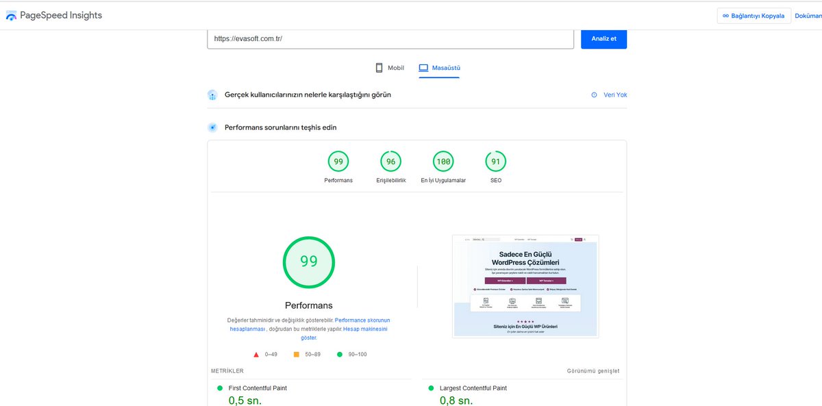 goktugderincom's tweet image. WordPress WooCommerce e-ticaret sitesi yavaş değildir.

Yanlış kurgulanmadığı sürece.
Doğru kurgulamak ise daha kolaydır.

Sitemde sizinle paylaştığım ayarları yapmadım.
-Peki nasıl hızlandı?

Size defalarca söylediğim 3 maddeden 2&apos;sini doğru yaptım.

--
1-) Sunucu: Doğru bir…
