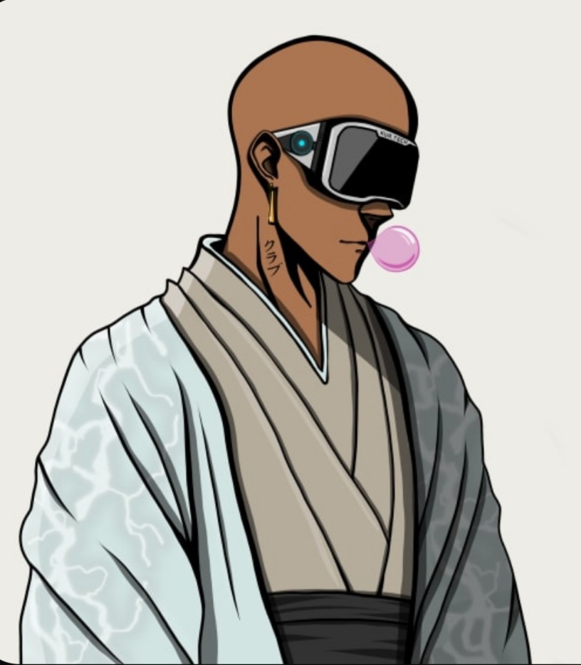 R1chardMarshall's tweet image. The beauty of @KurabuWorld reimagined by @barrier_333, thanks so much buddy it looks awesome!!

Just in time for the #burobu free mint tomorrow wooooo!!

#OneClub