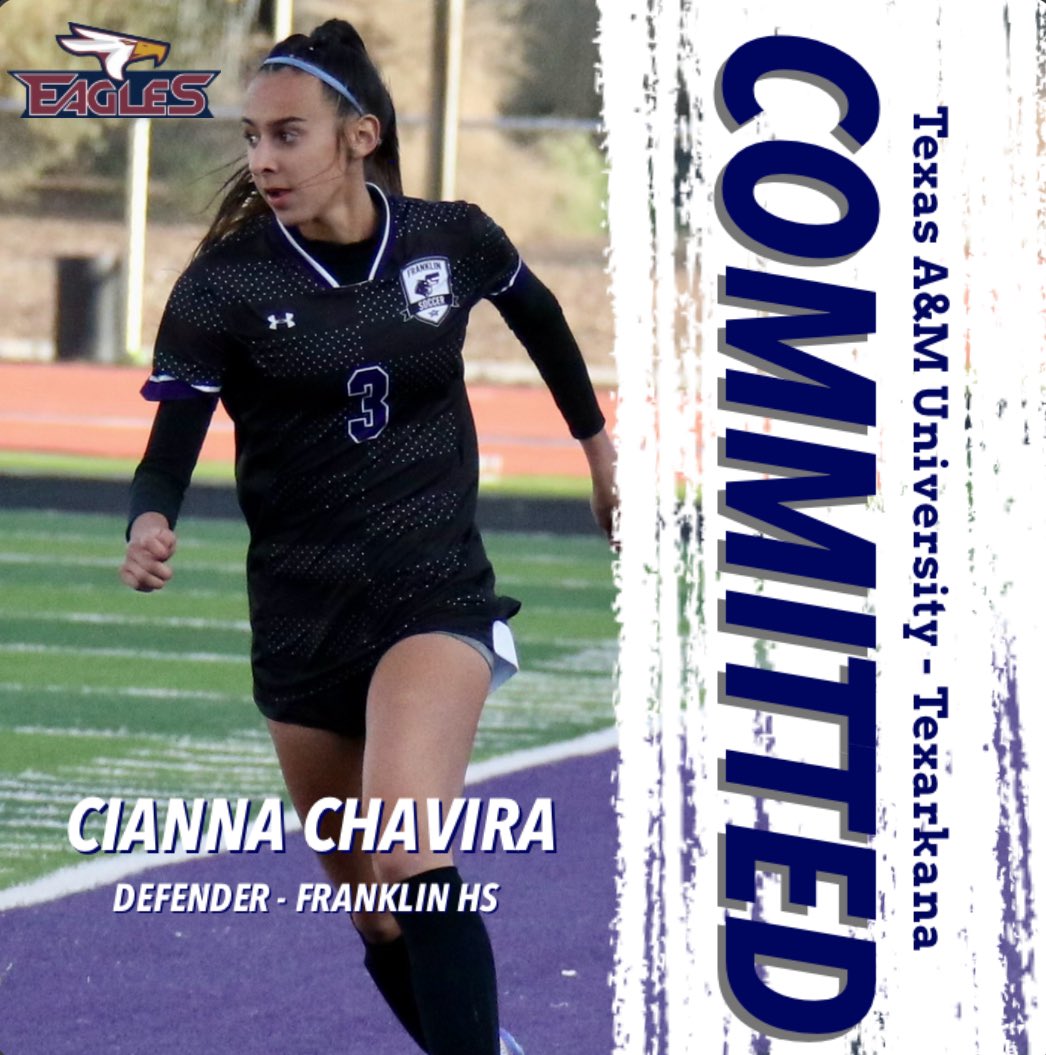 Great way to wrap up the week!💪🏽 Help us welcome Cianna Chavira to the Eagle Family!🦅🔥