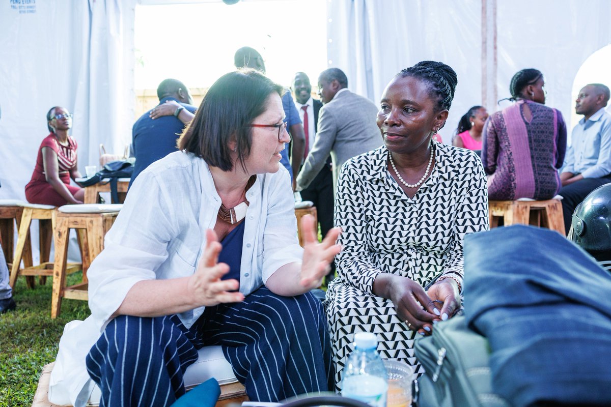 Engaging discussion with #KAS partners and the 🇩🇪 Saxony Delegation on 'Uganda through the lens of young people.' Explored youth perspectives on decision-making and identified unemployment and limited representation as major challenges. #KAS4Democracy