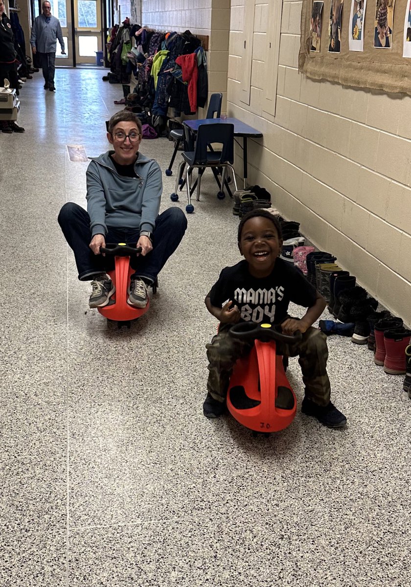 Quick little Thursday full of connections with my old kinders and watching races! <a href="/lisa_amey/">Lisa Amey</a> <a href="/alcdsb_olmc/">Our Lady Mt Carmel</a> <a href="/alcdsb/">ALCDSB</a> #TogetherisBetter