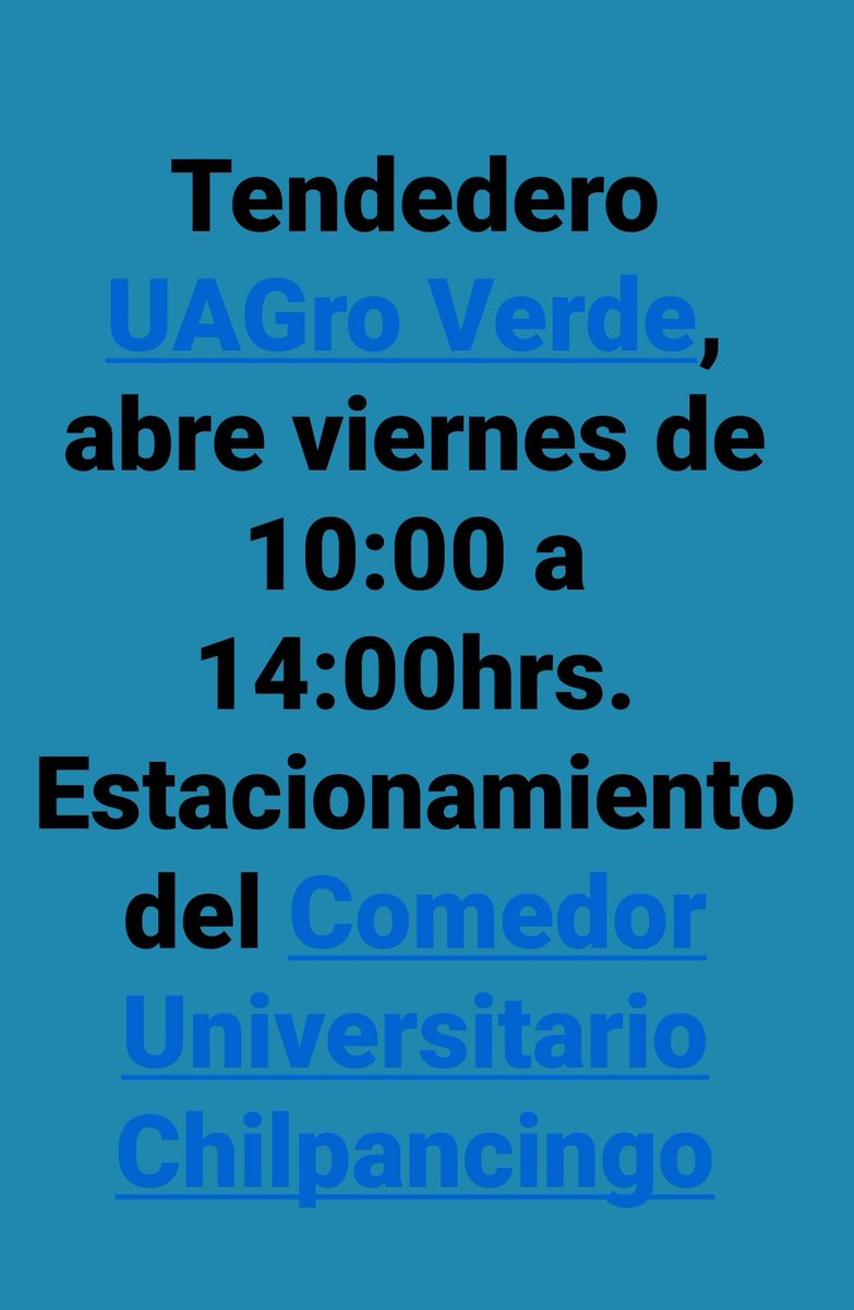 UAGroVerde's tweet photo. Los esperamos en el centro de acopio Alameda @UAGroVerde estacionamiento del Comedor Universitario enfrente de la Cruz Roja a partir de las 10:00hrs. https://t.co/P1ZnhXLZkY