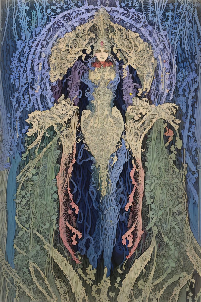 Thanks for the nice comments on that post! My opinions on AI: Super flattered by this Goodsell X Art Nouveau. CC means anybody can use my pics, even AI. Generative AI will be amazing when it understands fingers, but I'm glad I'm close to retirement--I don't want any part of it.
