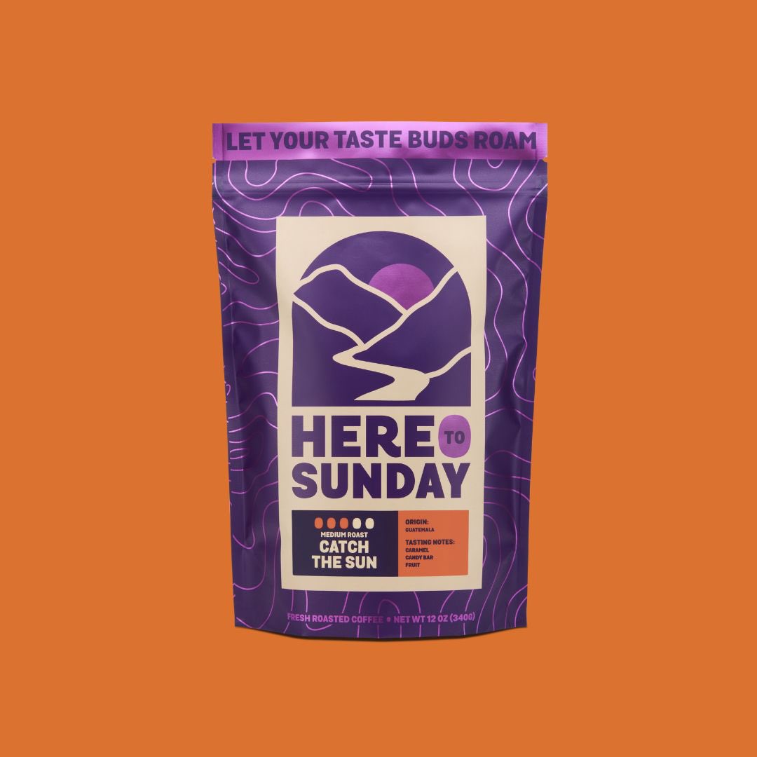 The sun on your face and a good brew in your cup. What could be better? Catch the Sun is the 
perfect roast to help you savor all life’s little moments. Visit heretosundaycoffee.com 
#heretosundaycoffee #coffee #artisanalroastcoffee #catchthesun