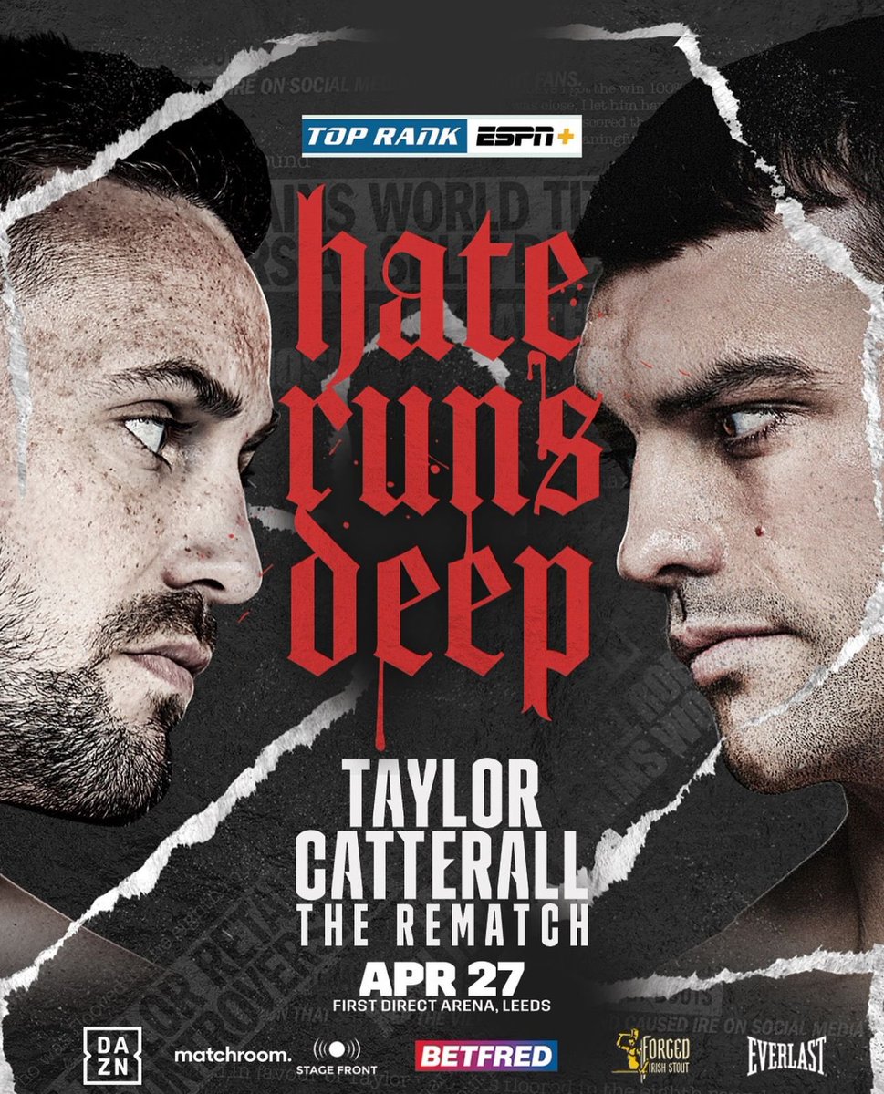 April 27th. GAME ON. It’s been a long time coming &amp; I Can’t wait for this one 👊🏼👊🏼🥊