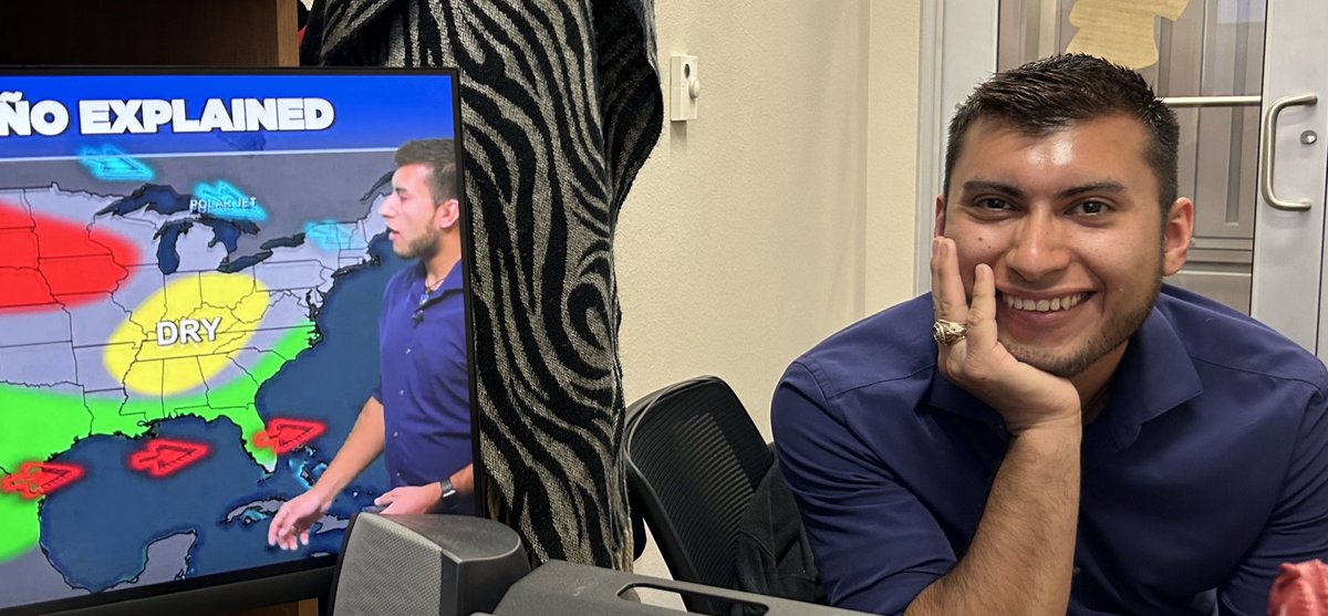 UrisonyaF's tweet photo. Student Life Celebrity Guest & OC Wrangler - Meteorologist Justin Lopez (former Student Life student staff) !!!! #CBS7
#WeatherForecast #TweetOC #OdessaCollege #localcelebrity #fameisgrownhere https://t.co/0smBElZLFY