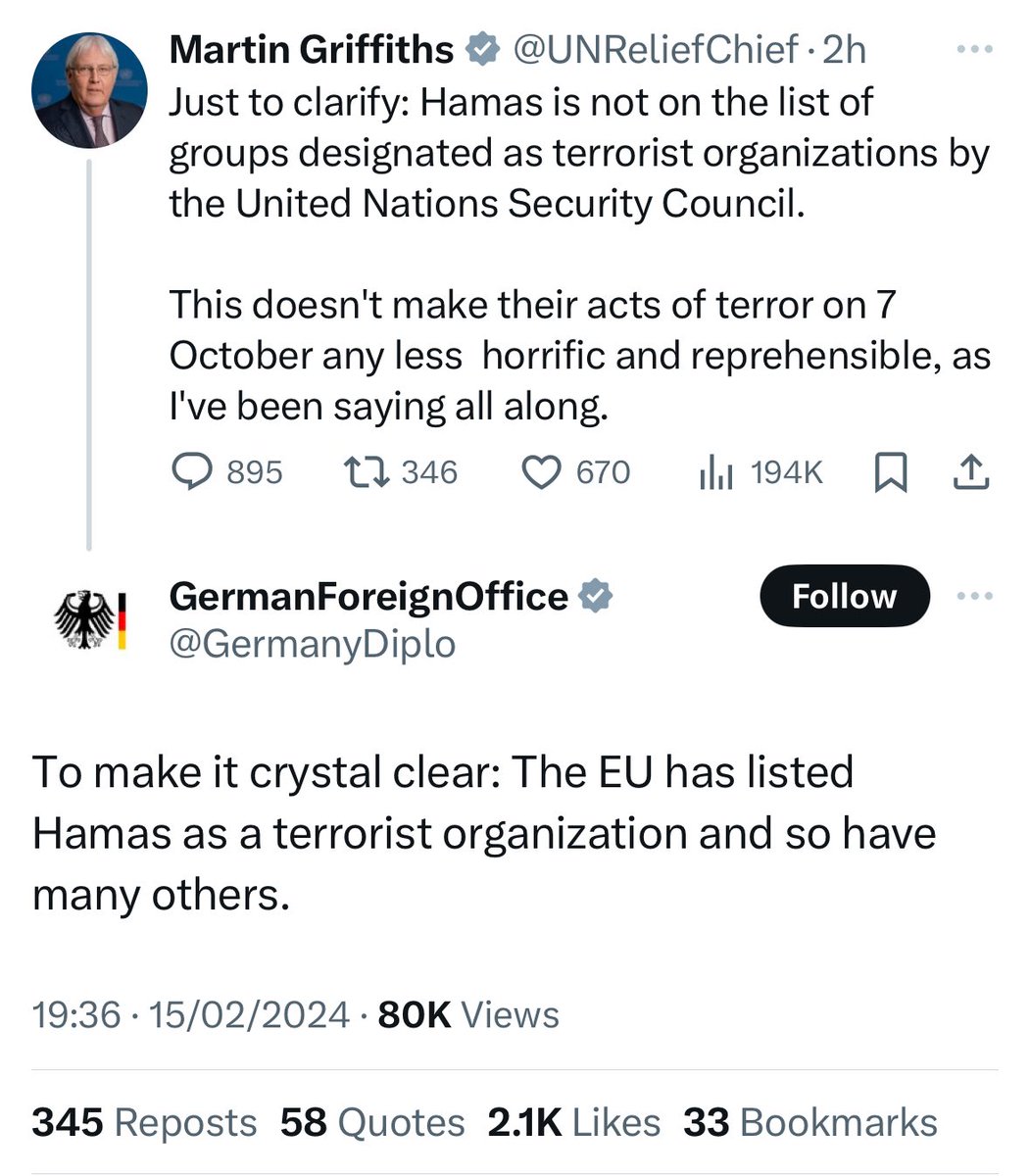 EllaTravelsLove's tweet photo. This is so embarrassing for @UNReliefChief.

Modify your statement.

Thank you @GermanyDiplo https://t.co/0zTuV61ry1