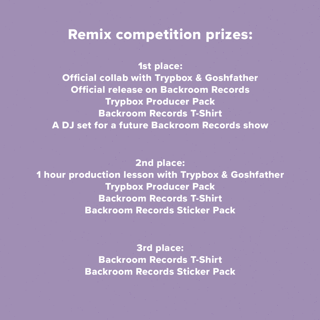We are excited to announce that the "In A Ferrari" remix competition hosted by @Trypbox &amp; <a href="/GoshfatherTV/">goshfather</a> is live! Check out the rules, deadlines, and prizes, then download the stems via the link below! Happy producing! 👨‍🍳🏎️💨
-
rb.gy/1qxg0f