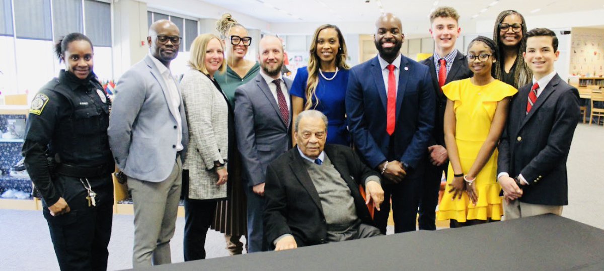 🔥 Today's fireside chat featuring Ambassador Andrew Young and Superintendent Dr. Battle was a beacon of inspiration! Their profound discussion on tolerance, leadership, and civic engagement lit a fire within us all. Let's carry their wisdom forward and ignite positive change. 💫