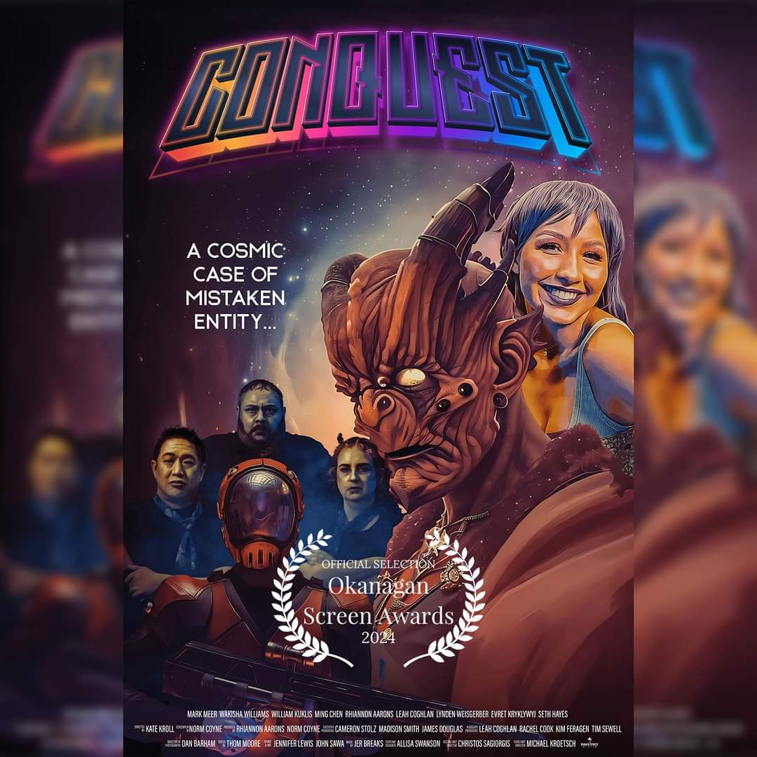 normcoyne's tweet image. Congratulating the team of Conquest for being an official selection of the Okanagan Screen Awards 2024 in the Best of Canada short film block. For tix, head to osif.org/awards
#Conquestfilm #BCfilm #OSIF #okanaganscreenawards