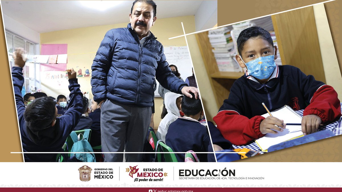 secti_edomex's tweet photo. ¡Responsabilidad compartida en la #Educación! 🤜🤛
Al recorrer la Esc. Primaria "Vicente Riva Palacio" en #Texcoco, el Srio. Miguel Ángel Hernández, dialogó con docentes, alumnos y padres de familia sobre la importancia de la participación de todos en el quehacer educativo. 🏫💪 https://t.co/QNseYNcmUw