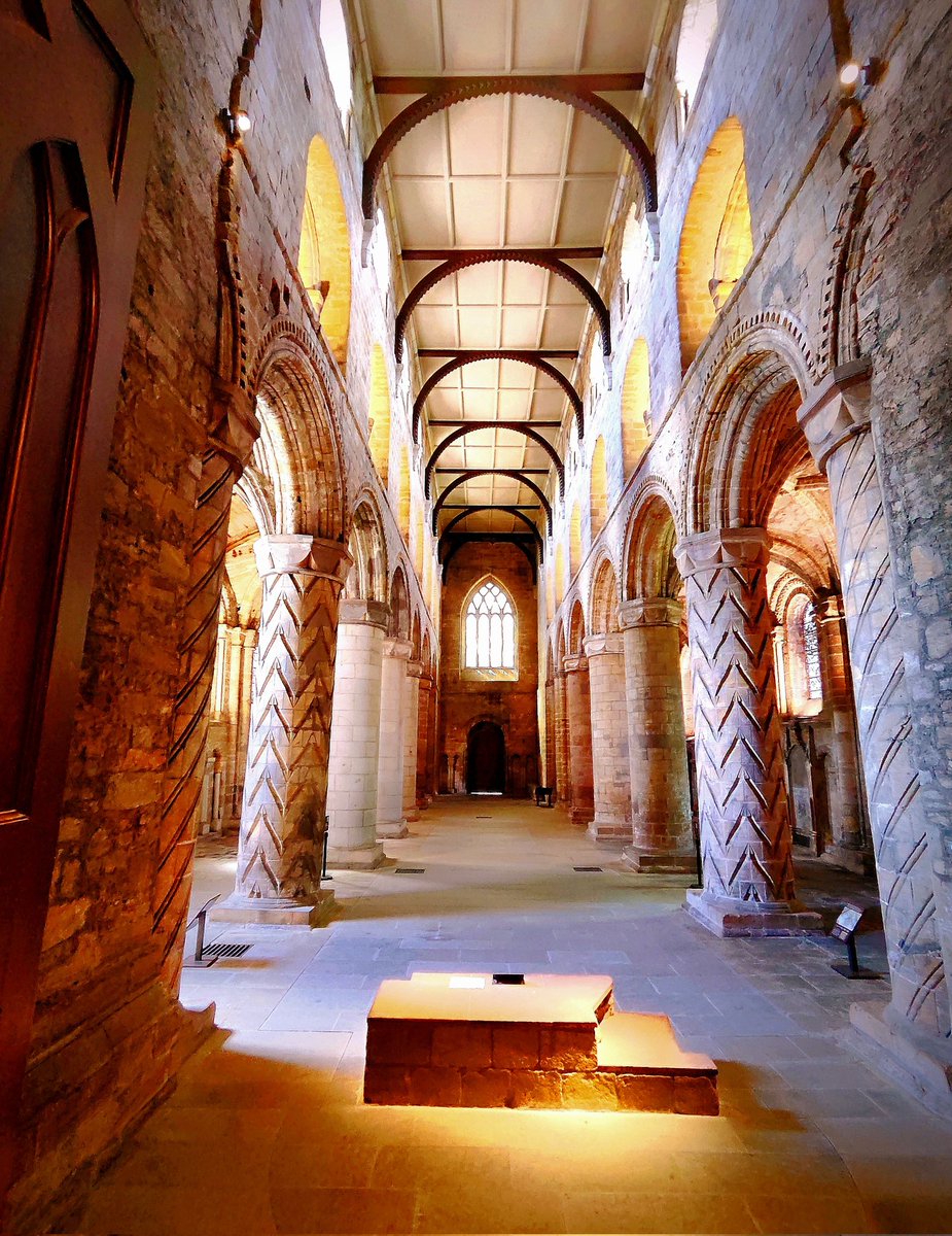 Inside our Abbey Nave. Magnificent. 

#visitdunfermline #welcometofife #scottishhistory