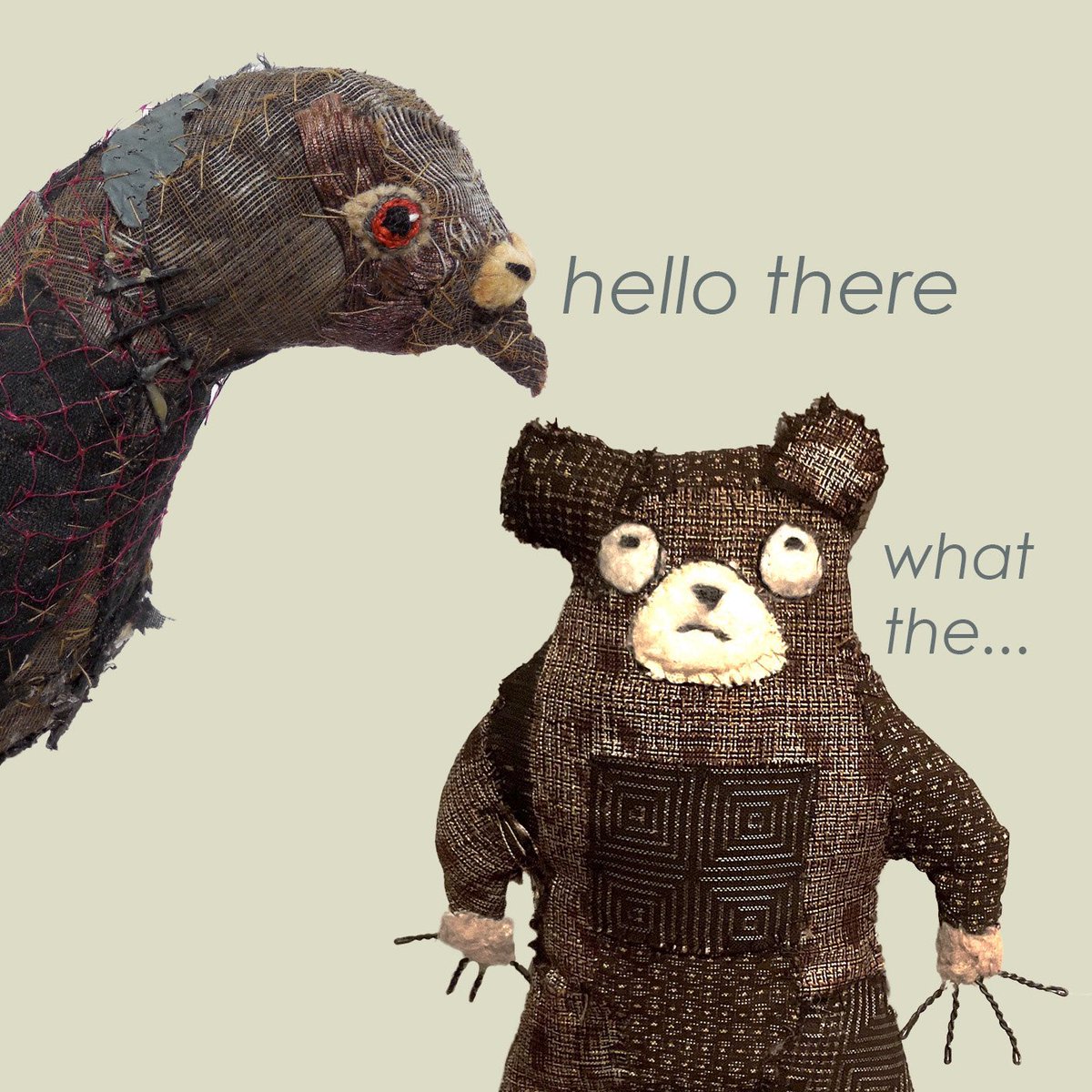 bunnvamp's tweet photo. Not many posts recently as Iβve been working away getting things made for an exciting upcoming exhibition! Details will follow soon(ish) so keep your eyes peeled.
.
#pigeon #feralpigeon #bear #scaredbear #wip #workinprogress #upcomingexhibition #textileart #mixedmedia #ccmakers https://t.co/hlmPvO3AxN