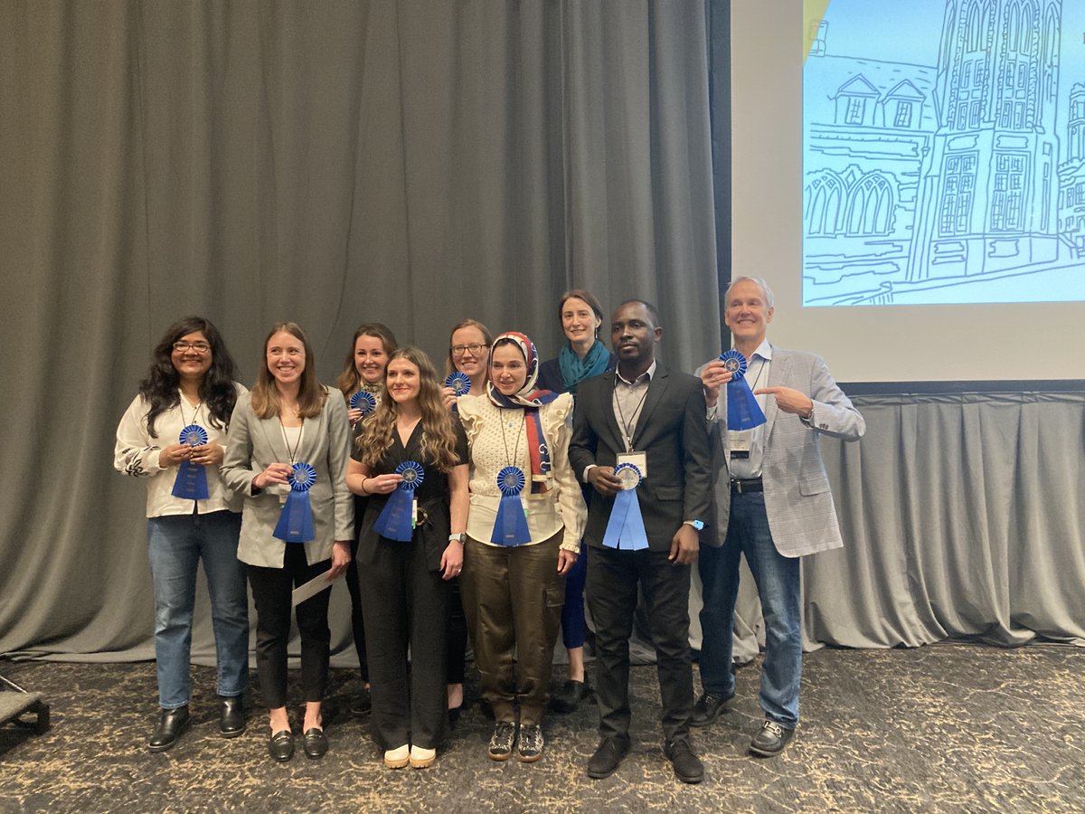 Congratulations to the NIH Student Travel Award Poster Forum Winners, who also received a surprise Founders Cash Prize today! You are doing excellent research!