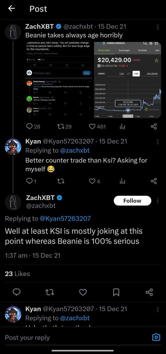 So Coffeezilla and ZachXBT clearly knew JJ is a meme in the crypto world. He shitposted all the time and people used him for reverse trading. Yet they still brought this back after many years for some views and attention.