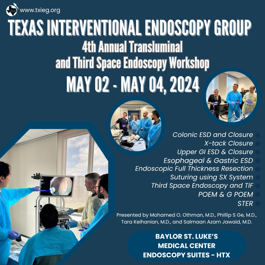 A must attend course for all Endoluminal Surgery enthusiasts! Registration opens next week! 👏🔥#GITwitter #endoscopy #surgery #cancercare #gastroenterology #coloncancer #minimallyinvasive #advancedtherapies