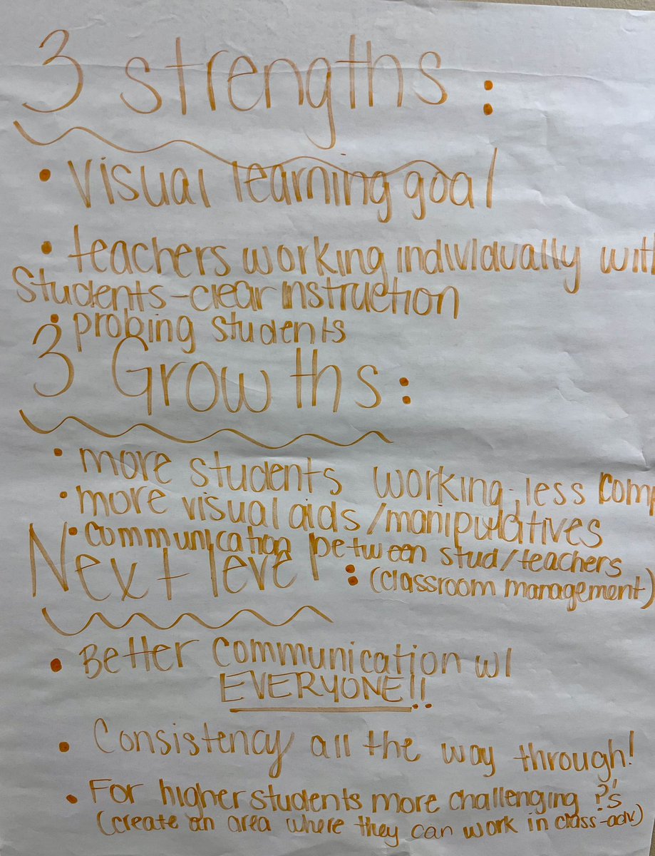 Teachers had the opportunity to complete Instructional Rounds at Manatee Middle School.

They then worked in small groups to reflect on the experience and how they can apply what they saw to improve student achievement.

#ItsGrowTime
#MakeItBetter