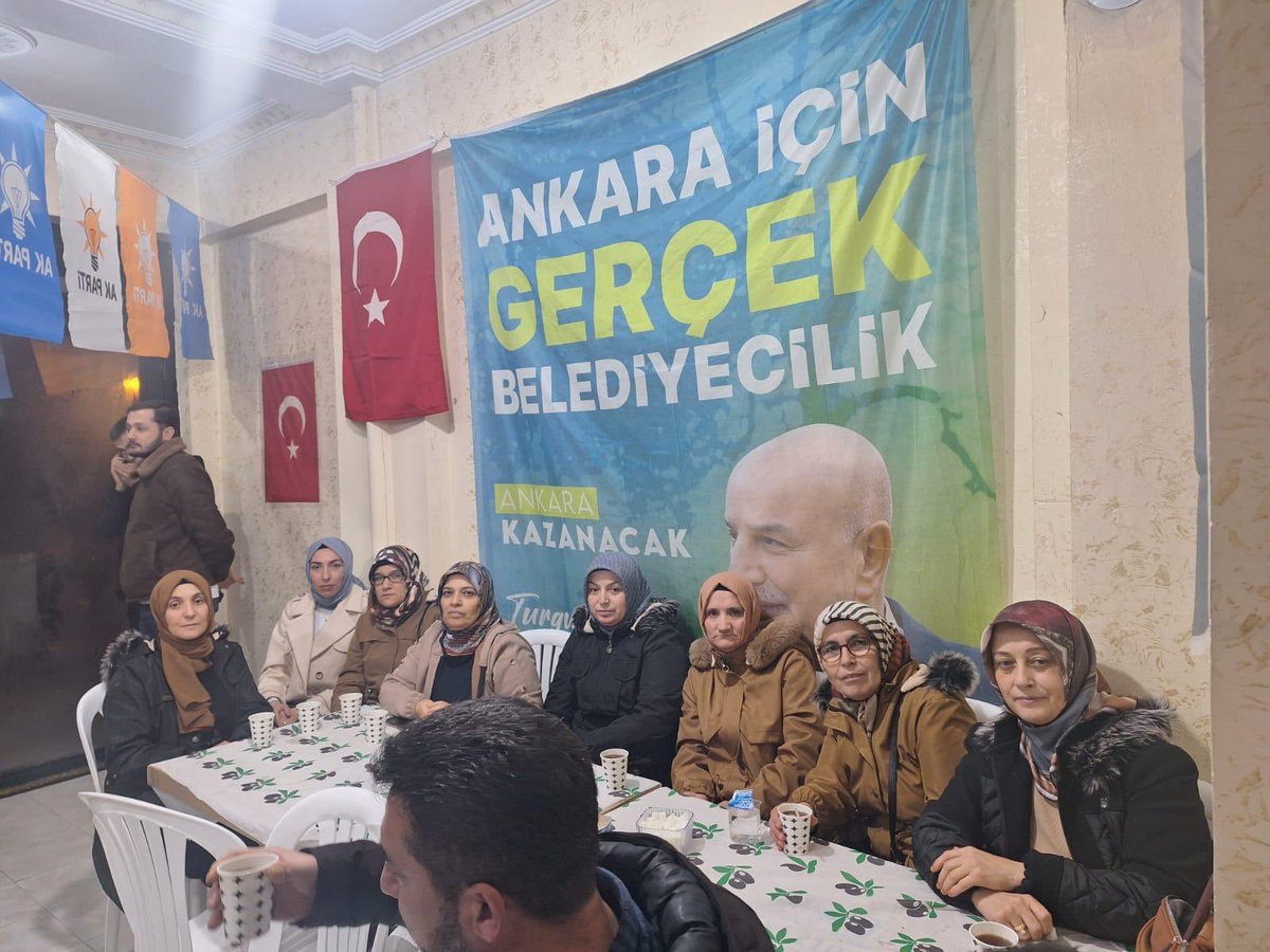 Kadın Kolumuz, Pınarbaşı Mahallesi Seçim İrtibat Bürosunu ziyaret etti.