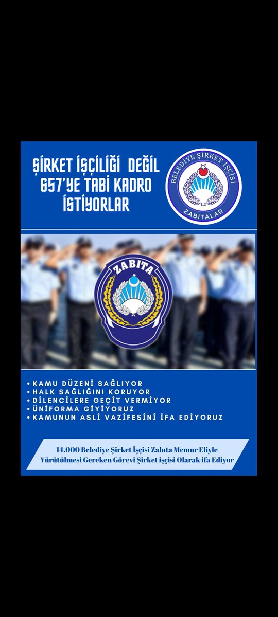 MSOYER38's tweet photo. #istifa #kadro #Belediye #grev  
#sirketZabita
@RTErdogan
@isikhanvedat
@_cevdetyilmaz
@yilmaztunc
@_aliyalcin_
@mehmetozhaseki @vedatbilgn
@AliYerlikaya
@ErbakanFatih
@efkanala
@aselimkoroglu
@mustafaelitas @memetsimsek
@ackilic76 @yzyilmaz55 https://t.co/Z4ITNcVuBF