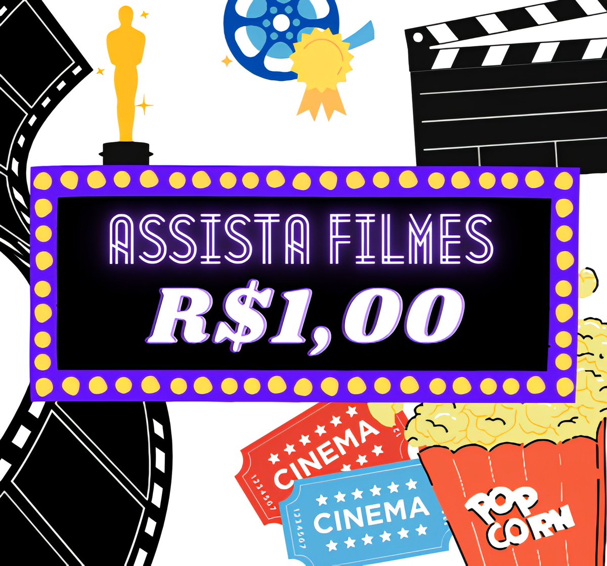 Assista filmes por apenas R$1,00 tweet media