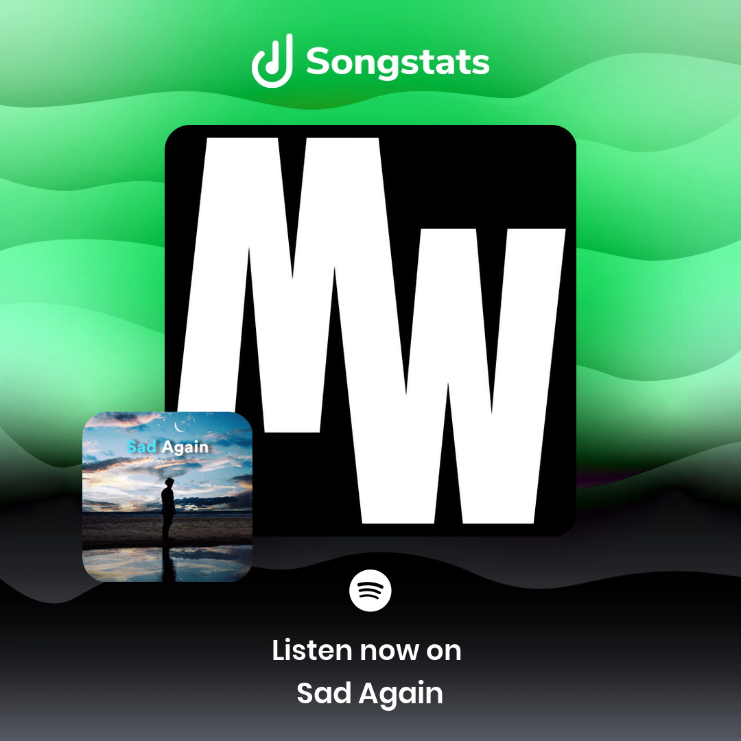 Songstats (@songstatsapp) on Twitter photo <a href="/themattwescott/">Matt Wescott</a> Aww yeah!! Your track "Lost" got added to 'Sad Again' with over 7575 Followers on Spotify! <a href="/themattwescott/">Matt Wescott</a> Aww yeah!! Your track "Lost" got added to 'Sad Again' with over 7575 Followers on Spotify!
