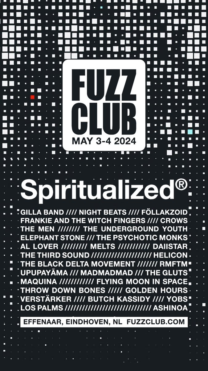 Fuzz Club 2024 - Festival Tickets - tr.ee/0v492ezzLL @FuzzClub