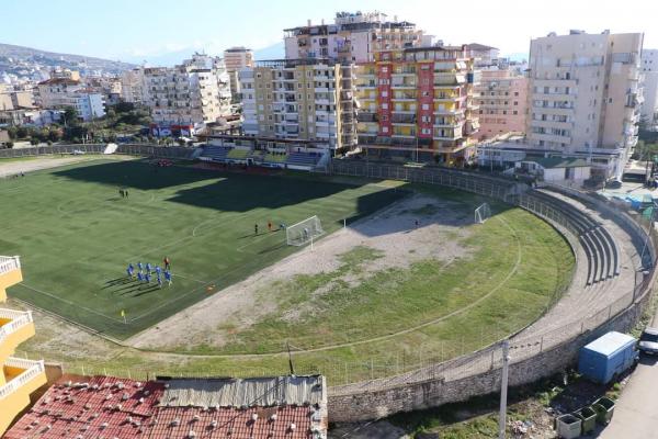 fussballgeekz's tweet image. 🇦🇱 Stadiumi Andon Lapa, Sarande - Home of 3rd tier side, KF Butrinti. Redolent of other grounds in southern #Albania peninsula; bowl-shaped arena overstood by communist-era tenements. Eye candy for the continental grouphopper 🇦🇱