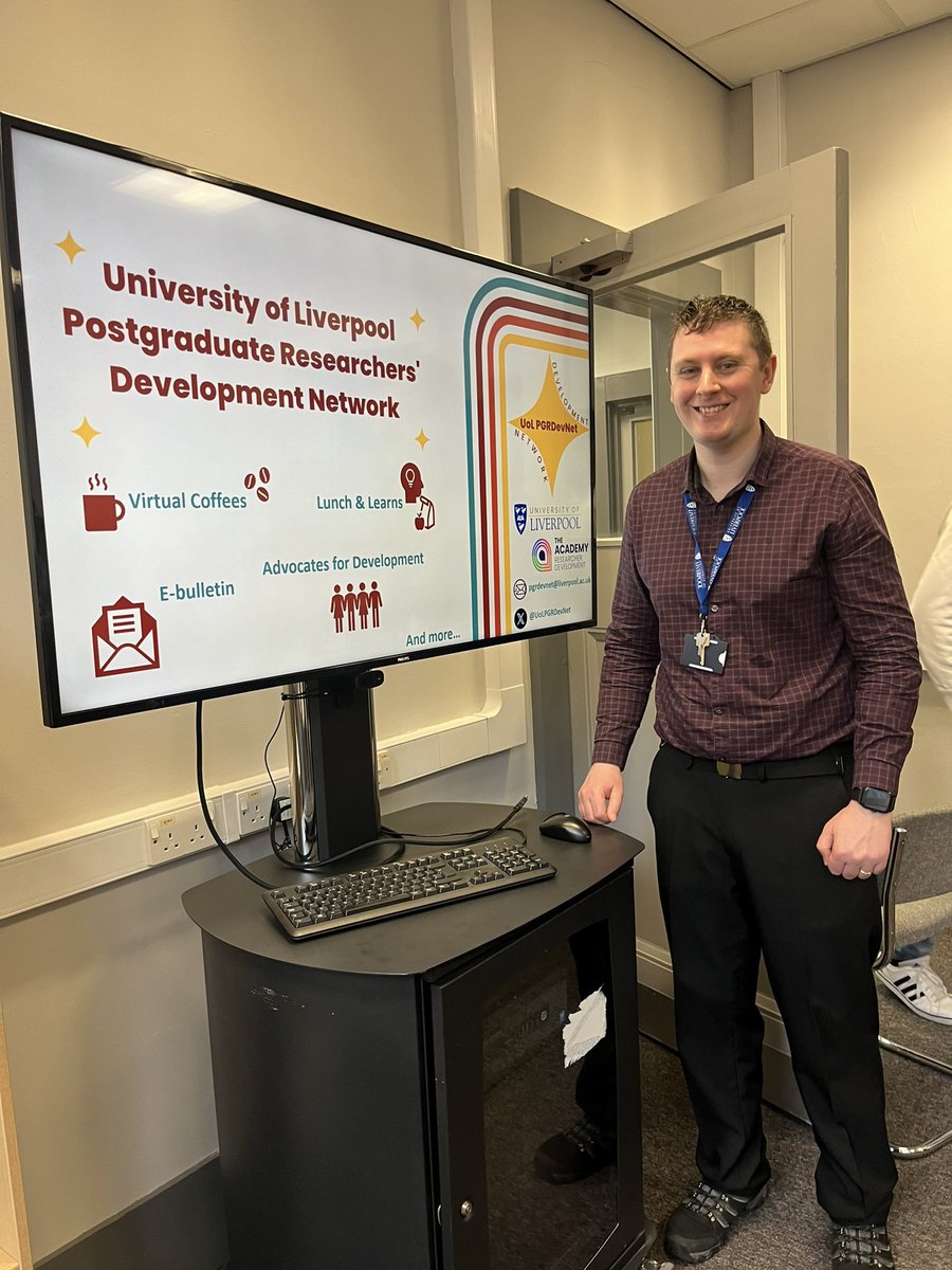 We had a great morning welcoming @LivUni #PGRs for our first in person PGRDevNet coffee & connect event! There were great refreshments and even greater company! Thanks to all who came - see you at the next! Check your inbox to keep up to date 📥 @LivResearcher @LivUniAcademy
