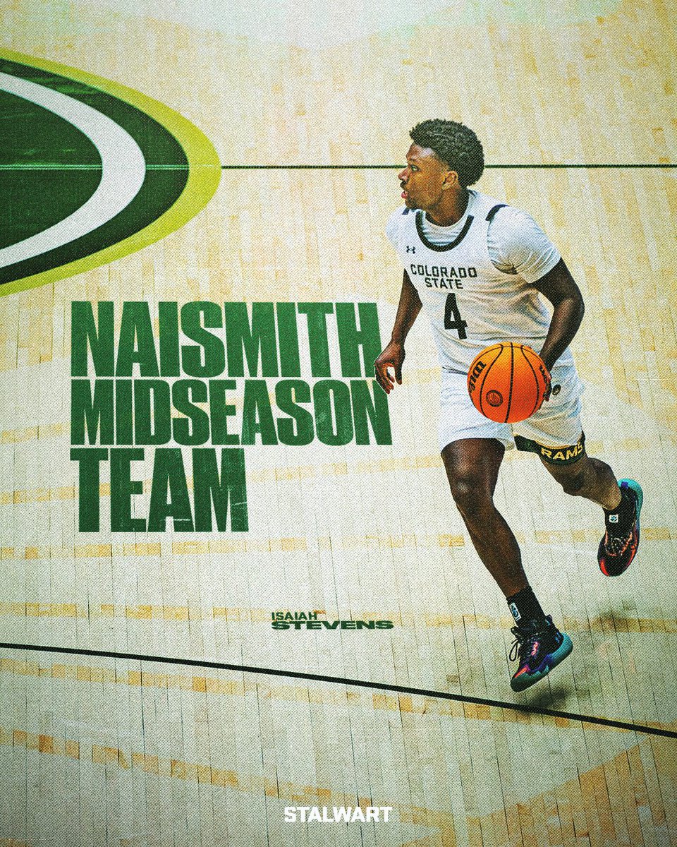 𝐄𝐚𝐫𝐧𝐞𝐝 Congrats @IsaiahStevens7 being named to the Naismith Midseason Team! #Stalwart x #TeamTogether