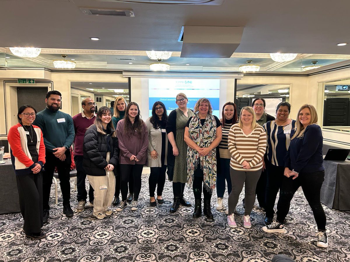 Amazing day @cppeengland Clinical Assessment Skills Workshop today with this fabulous bunch! Great networking opportunities for delivering the #NHSLongTermWorkforcePlan for @CPPEPCPEP and community #PharmacyTechnicians empowering development of patient facing roles. @APTUK1