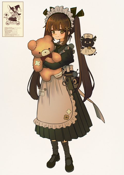 「bangs teddy bear」 illustration images(Latest)