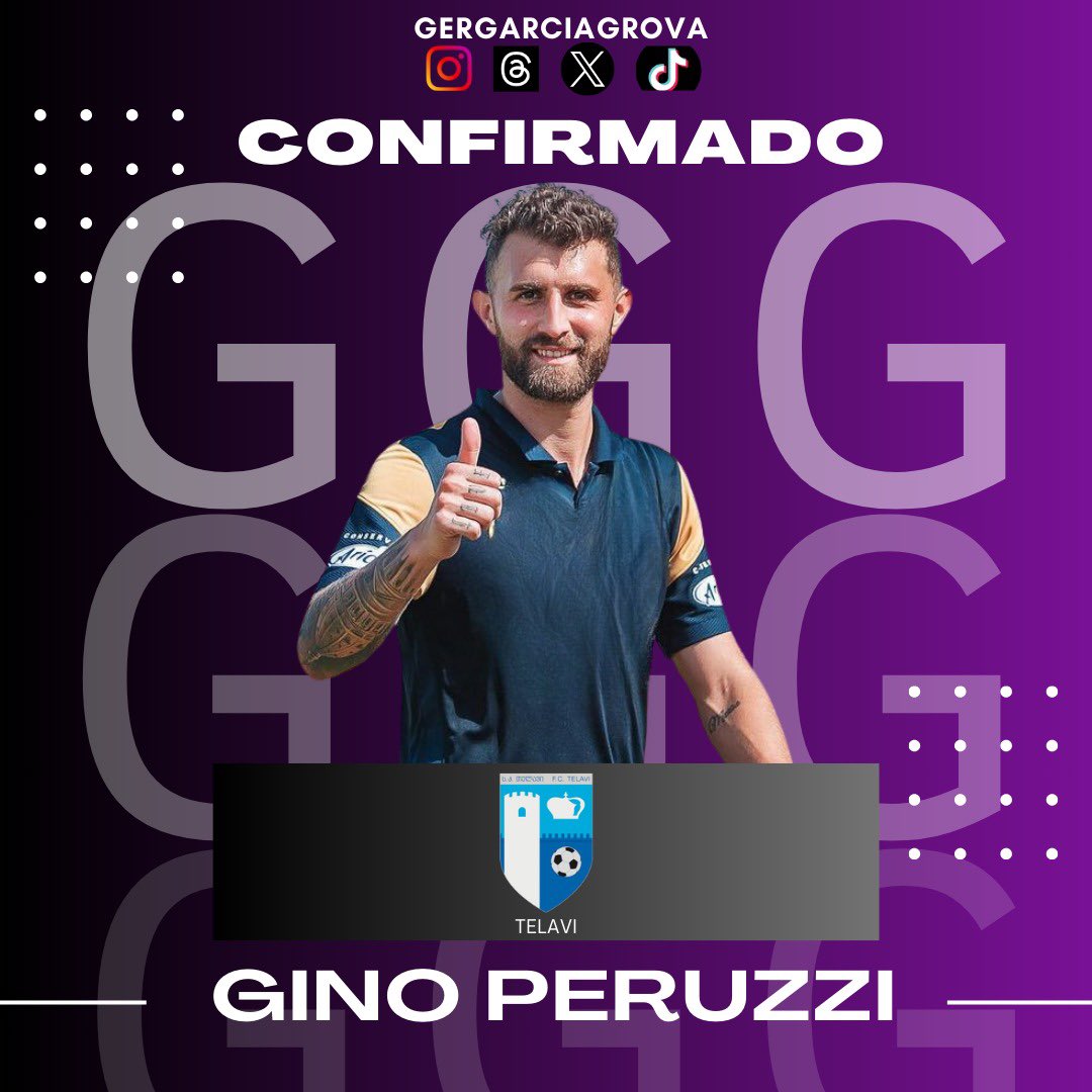 GerGarciaGrova's tweet photo. 🚨Gino Peruzzi es nuevo refuerzo de #FCTelavi de 🇬🇪.

👉🏾Llega con el pase en su poder y ✍🏾 por un año. https://t.co/PNoo9BbLbF