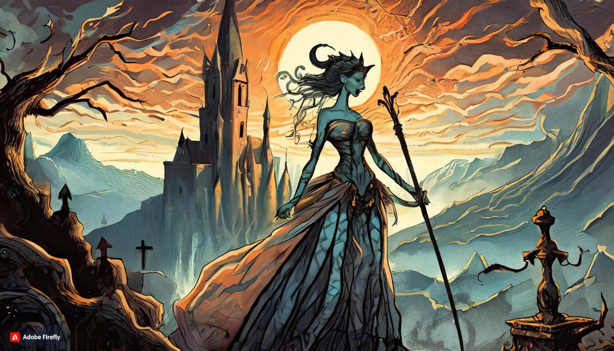 Hola, os presento a Vexia Zafiris, Dama maligna y bestia del Mediodía. Sus características son:
Fuerza: 16
Destreza: 18
Inteligencia: 14
Carisma: 14
Constitución: 23
#JIPAtq24 #RíoAtq <a href="/agalamo/">Antonio Gálvez</a>