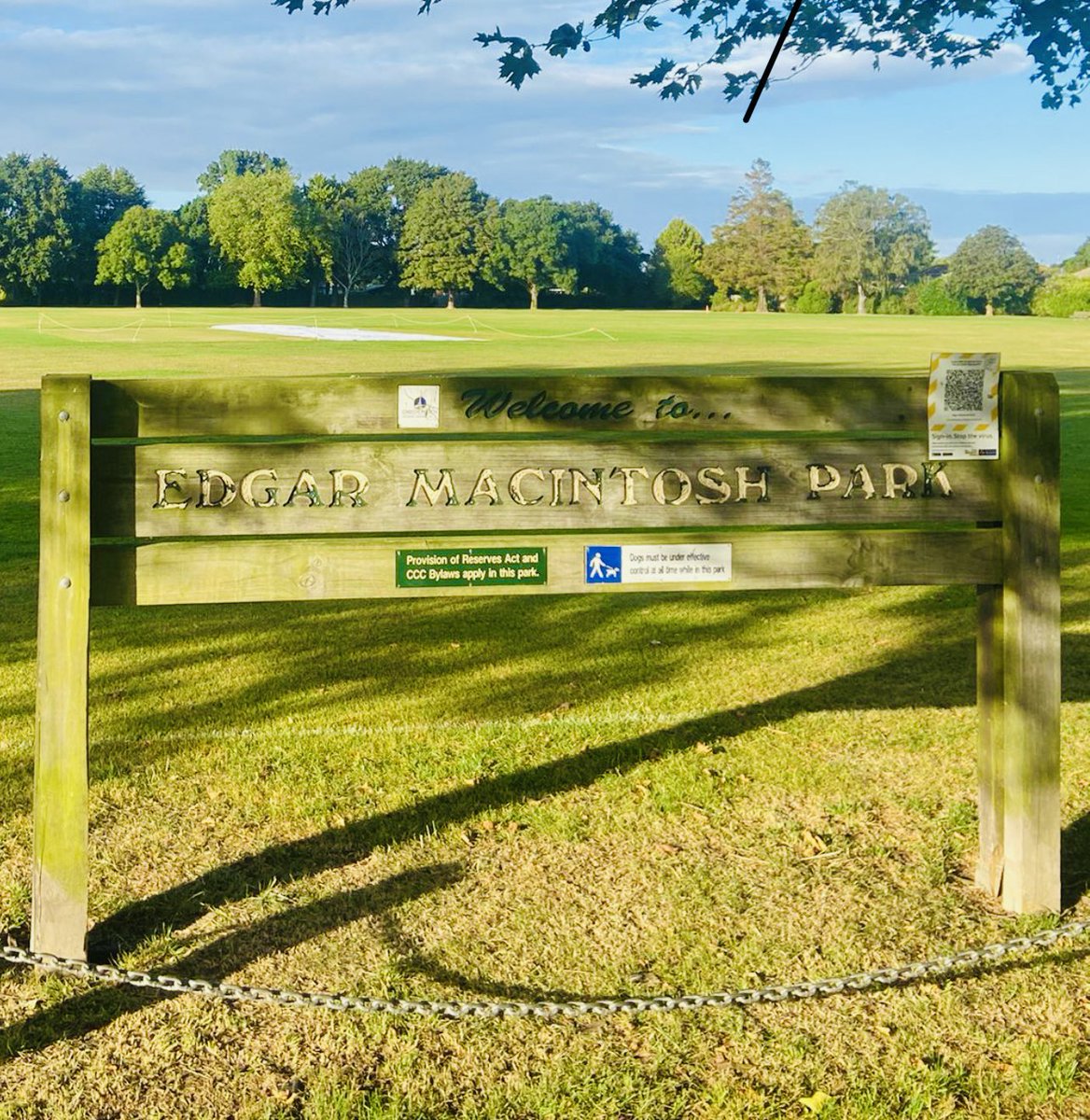 deepakchallu's tweet photo. @RandomCricketP1 Interesting post and a great nugget for sure…. What a coincidence that while I am reading this post I actually am at Bourne Crescent and the park just 2 minutes walk from here. What a Legend #BenStokes #Cricket https://t.co/RwGkar54Bh