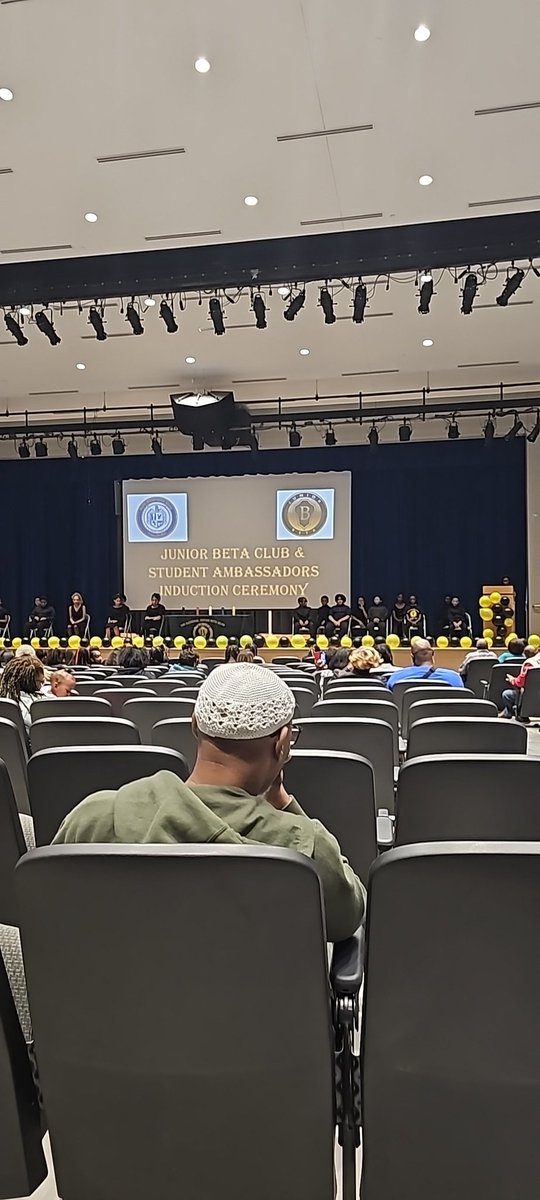 Junior BETA Club & Student Ambassadors Induction Ceremony @bunche_ms @KTWhitfield23 @GoodwynEDU @Madame_Nakou @C_Blassingame @DurhamMartin3