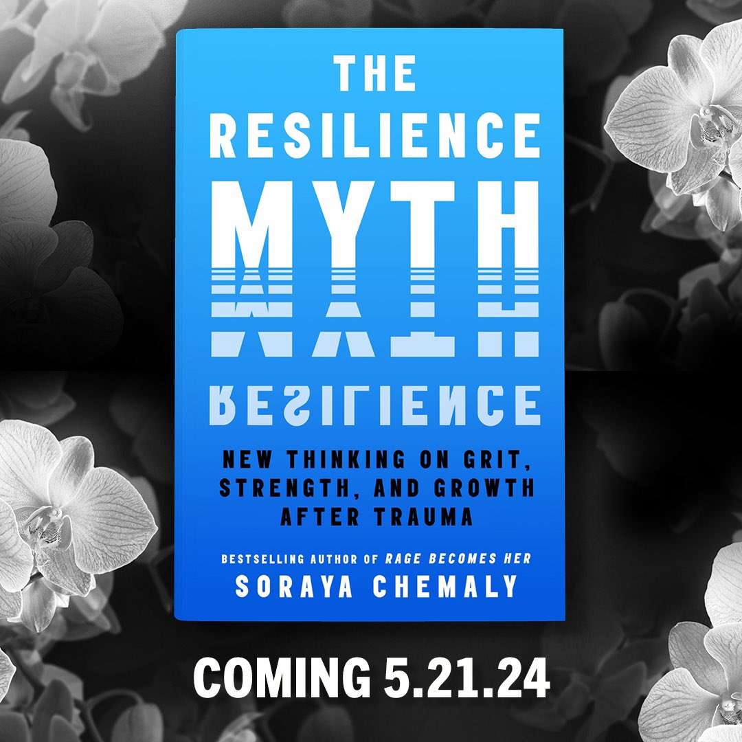 Cover reveal! My upcoming book is about how distorting mainstream ideas about trauma and resilience can be. Writing this book was hard and took years, so I'm especially excited to have a pub date! If this sounds intriguing, pre-orders always appreciated! bit.ly/48lbBjt