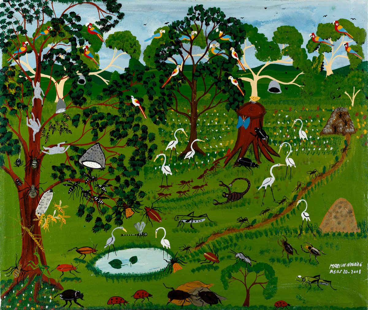 museonacionalco's tweet photo. El Museo Nacional de Colombia lamenta profundamente el fallecimiento de Marcial Alegría, pintor cordobés nacido en la comunidad de San Sebastián, en el municipio de Lorica. https://t.co/KKRRvDWnHW