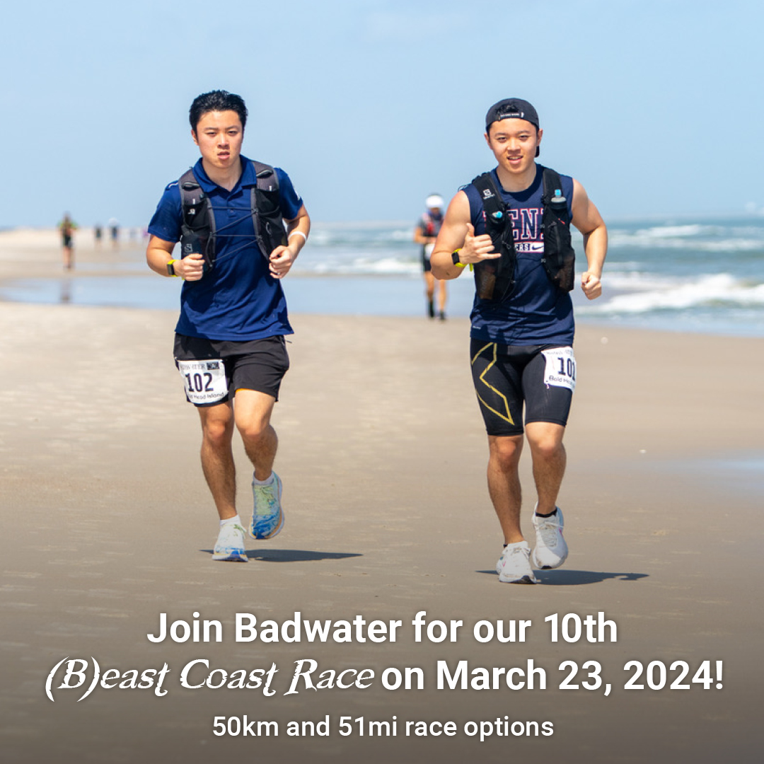 Run with Legends and future Legends! The BADWATER® ultra running experience returns to the (B)east Coast when the tenth BADWATER CAPE FEAR race takes place on Bald Head Island, North Carolina on March 23. Come join us and run 50km or 51mi. Let's Badwater! ultrasignup.com/register.aspx?…