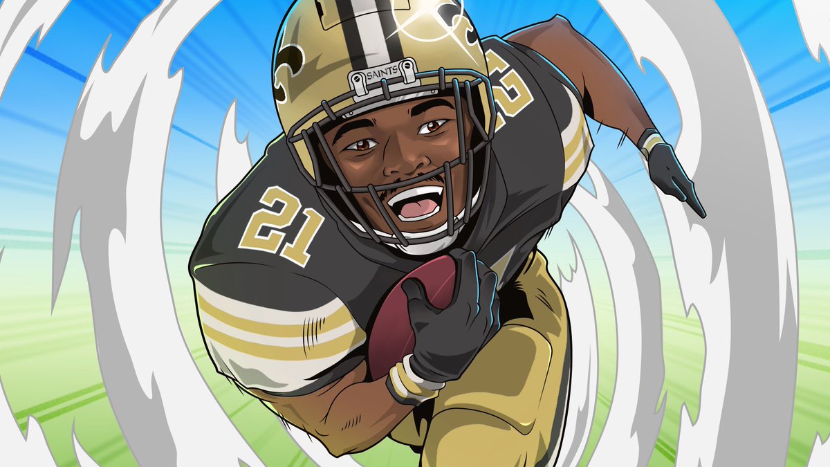 jswaggdaddy's tweet image. Login for an @EASPORTS_MUT card of me, your favorite NFL player-slash-anime expert, that can be upgraded up to 98 OVR! Then beat challenges and take over the world of Tellus! @eamaddennfl #ad