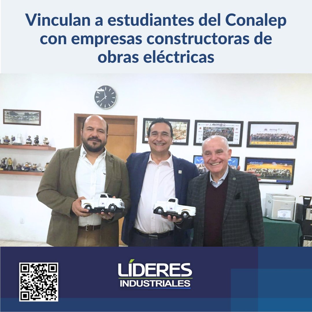 El Conalep Jalisco y la Asociación de Constructores de Obras Eléctricas (ACOEO) firmaron un convenio de colaboración con el objetivo de acercar a los estudiantes a las empresas. @ConalepJal @acoeomx lideresindustriales.com/vinculan-a-est…