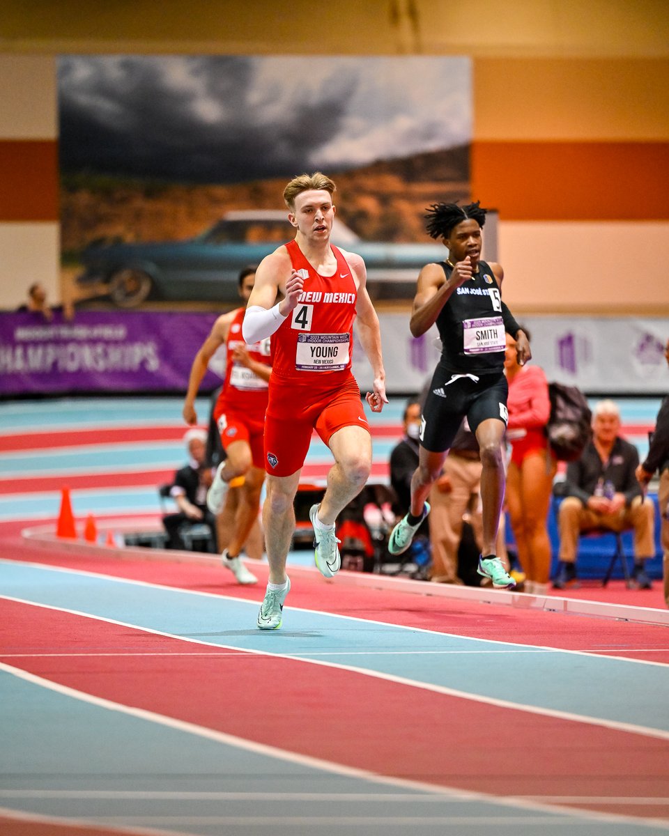 Just one more week until <a href="/MountainWest/">Mountain West</a> Indoor T&amp;F Championships return to the Albuquerque Convention Center👀

#GoLobos