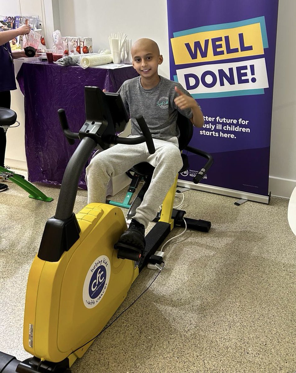 For International Childhood Cancer Day today, Great Ormond Street Hospital for Children held some awareness raising activities about getting active and ensuring good nutrition. We recently delivered a new junior recumbent exercise bike to the hospital and Lucy Waller, Clinical