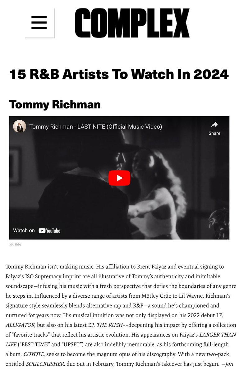 .<a href="/tommyrichmann/">Tommy Richman</a> ✅
<a href="/Complex/">Complex</a> 🙌 
.
complex.com/music/a/ecleen…