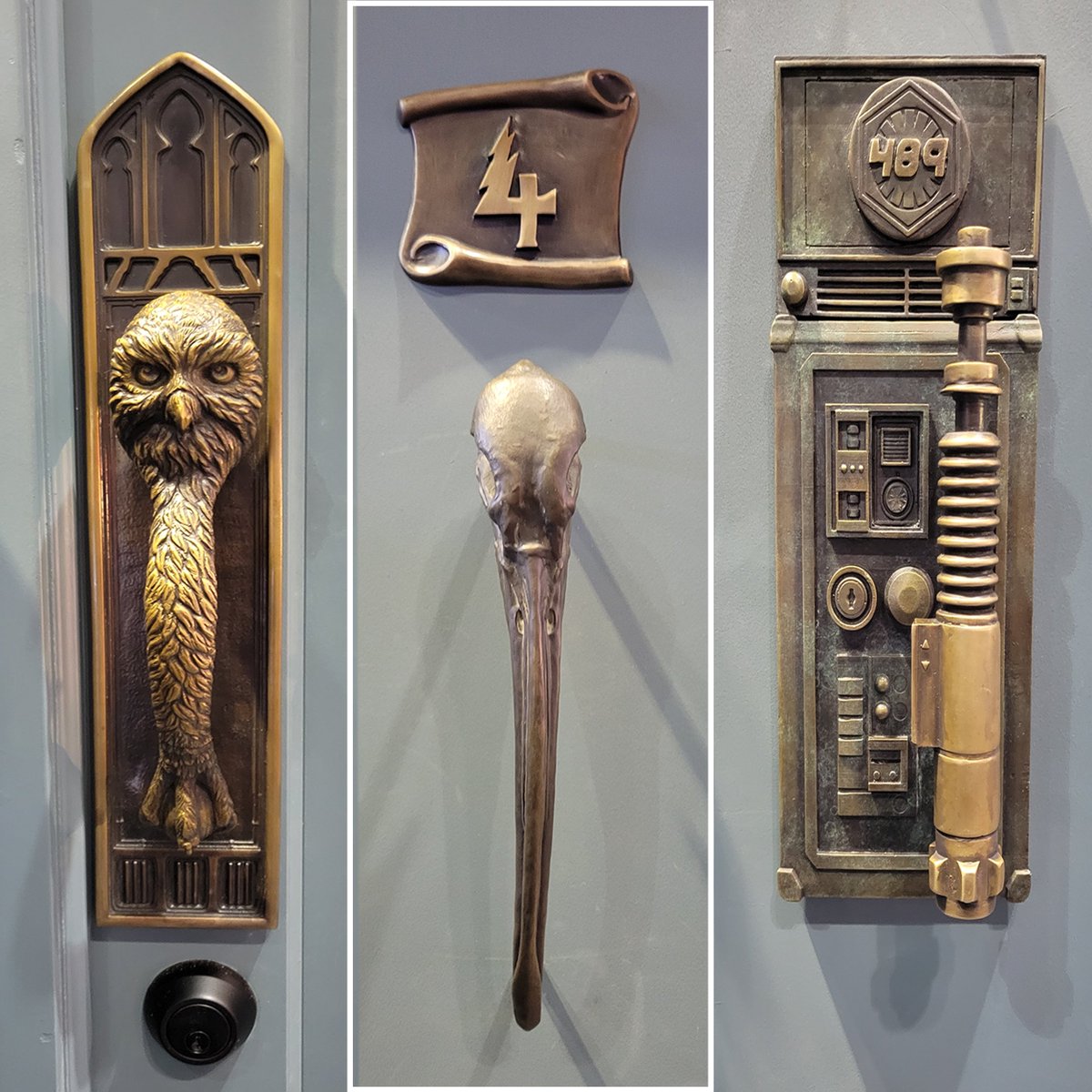 RCI Theming (@rcitheming) on Twitter photo Check out these amazing themed door handles hand-sculpted and cast in bronze by our full-service in-house foundry <a href="/rcistudio/">RCI Studios</a>.
To learn more about our theming capabilities click here:
rcitheming.com/portfolio
#RCIStudios #Foundry #Bronze #DoorHandles #Themedhotel #themedresort Check out these amazing themed door handles hand-sculpted and cast in bronze by our full-service in-house foundry <a href="/rcistudio/">RCI Studios</a>.
To learn more about our theming capabilities click here:
rcitheming.com/portfolio
#RCIStudios #Foundry #Bronze #DoorHandles #Themedhotel #themedresort