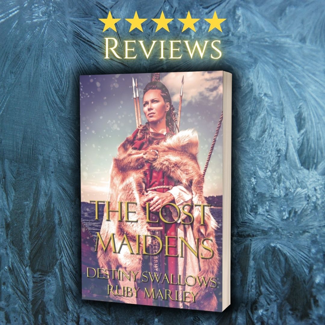 TeaWCoffeeMedia's tweet image. Reviews for "The Lost Maidens" ⚔️  ❤️🛡️ by Destiny Swallows and @RubyMarleyBooks 

Get your copy!

amazon.com/Lost-Maidens-D…

#fantasyromance #wlwromance #lgbtqiaromance #lesbianvikings