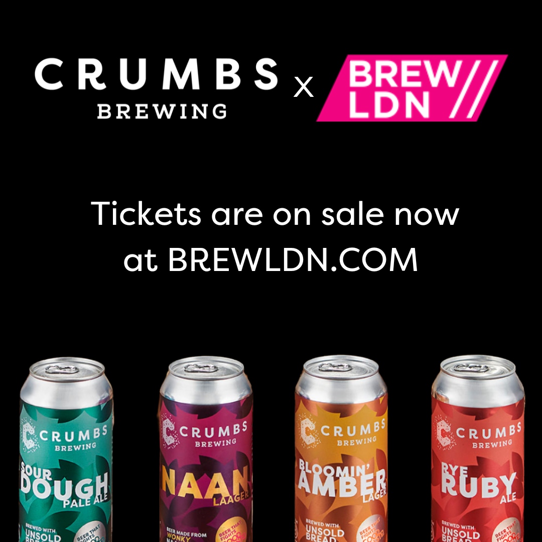 CrumbsBrewing's tweet photo. The jig is up... Crumbs Brewing is going to @BREWLDN 2024!
Tickets are on sale now at https://t.co/4RzBeRcGiz so grab yours now before they go.
We can't wait to see you there.
April 25th - 27th
#CrumbsBrewing #BREWLDN2024 #BREWLDN #London #BeerFestival #Brews #ExclusiveBrews https://t.co/iGUinGmE0z