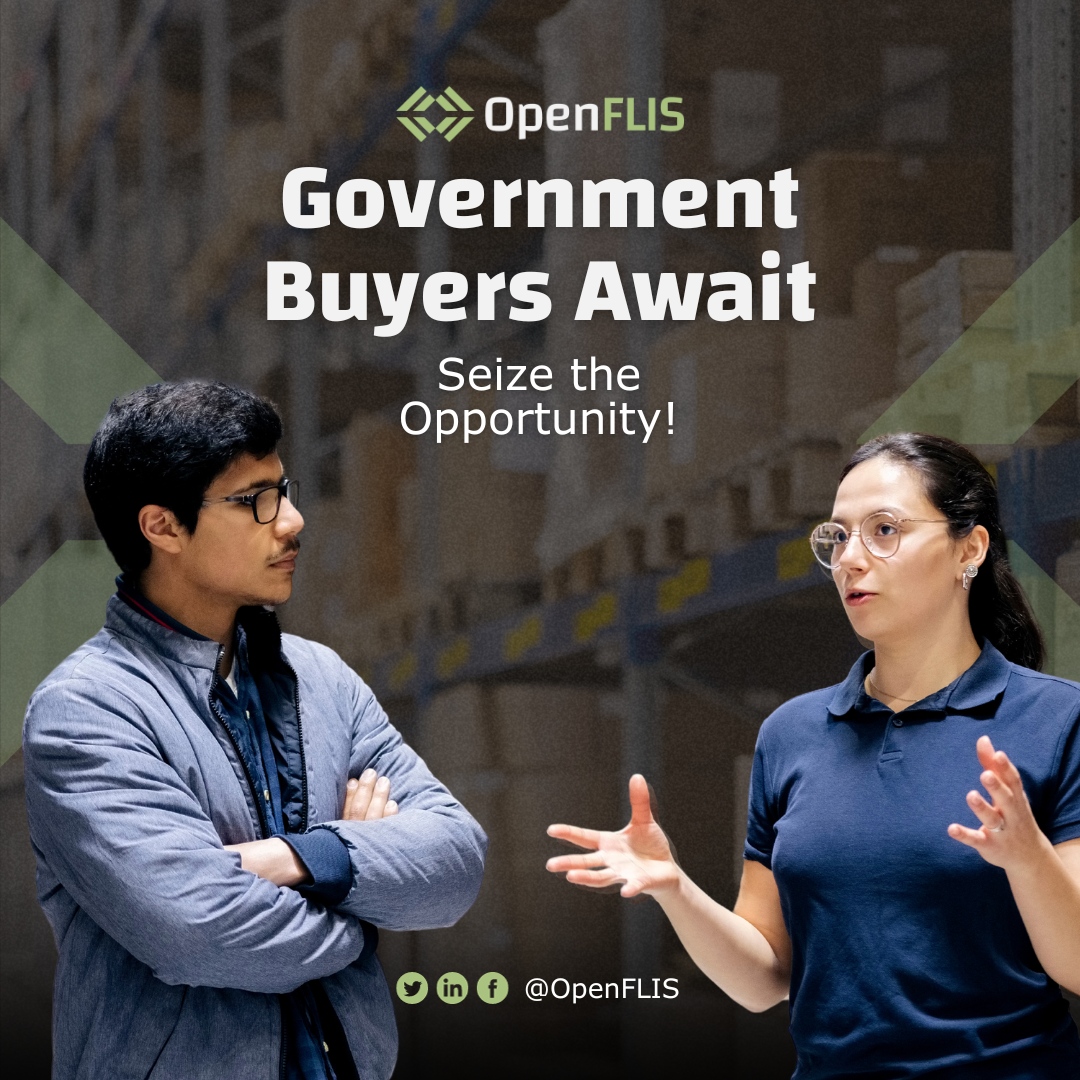 Don't miss out on potential contracts! Join OpenFLIS and get noticed by Government buyers actively in the market research stage. Win their trust, showcase your products, and outshine the competition. 

Visit seller.openflis.com to explore more Government opportunities. 

#...