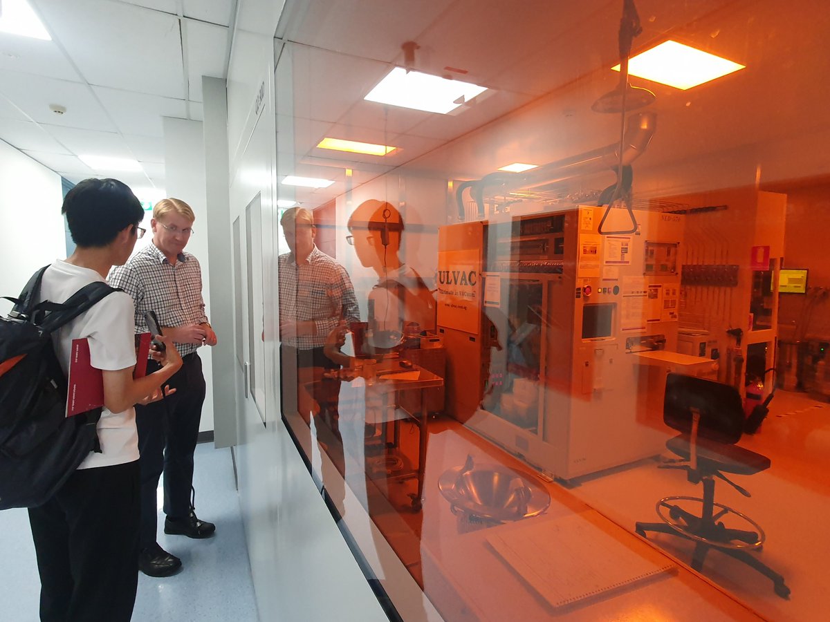 Exchange student, Keigo Moritani, from Osaka Japan Prefectural Tennoji High School met Prof <a href="/PriestCraig/">Craig Priest</a> for a tour of our facilities at <a href="/UniversitySA/">UniSA</a>. Keigo is in Oz for 5 weeks through @Japan Public Private Partnership Student Study Abroad program TOBITATE!